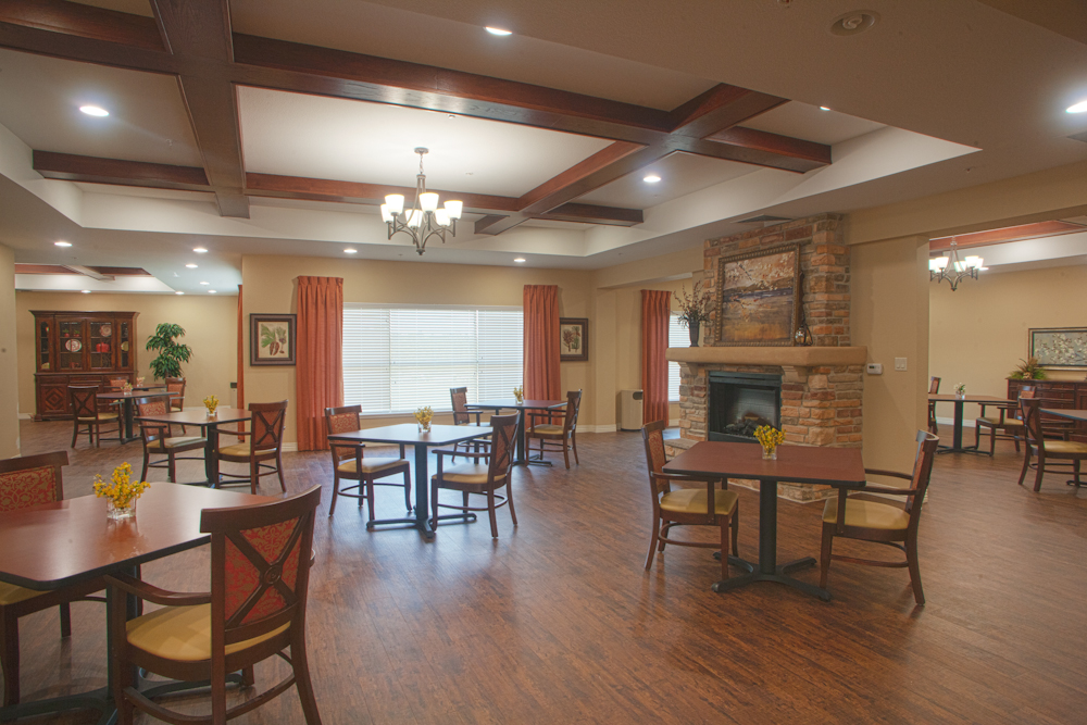 Spacious dining for delicious food at treviso